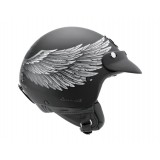 CASQUE JET NEXX X60 EAGLE RIDER BLK/SILVER MT