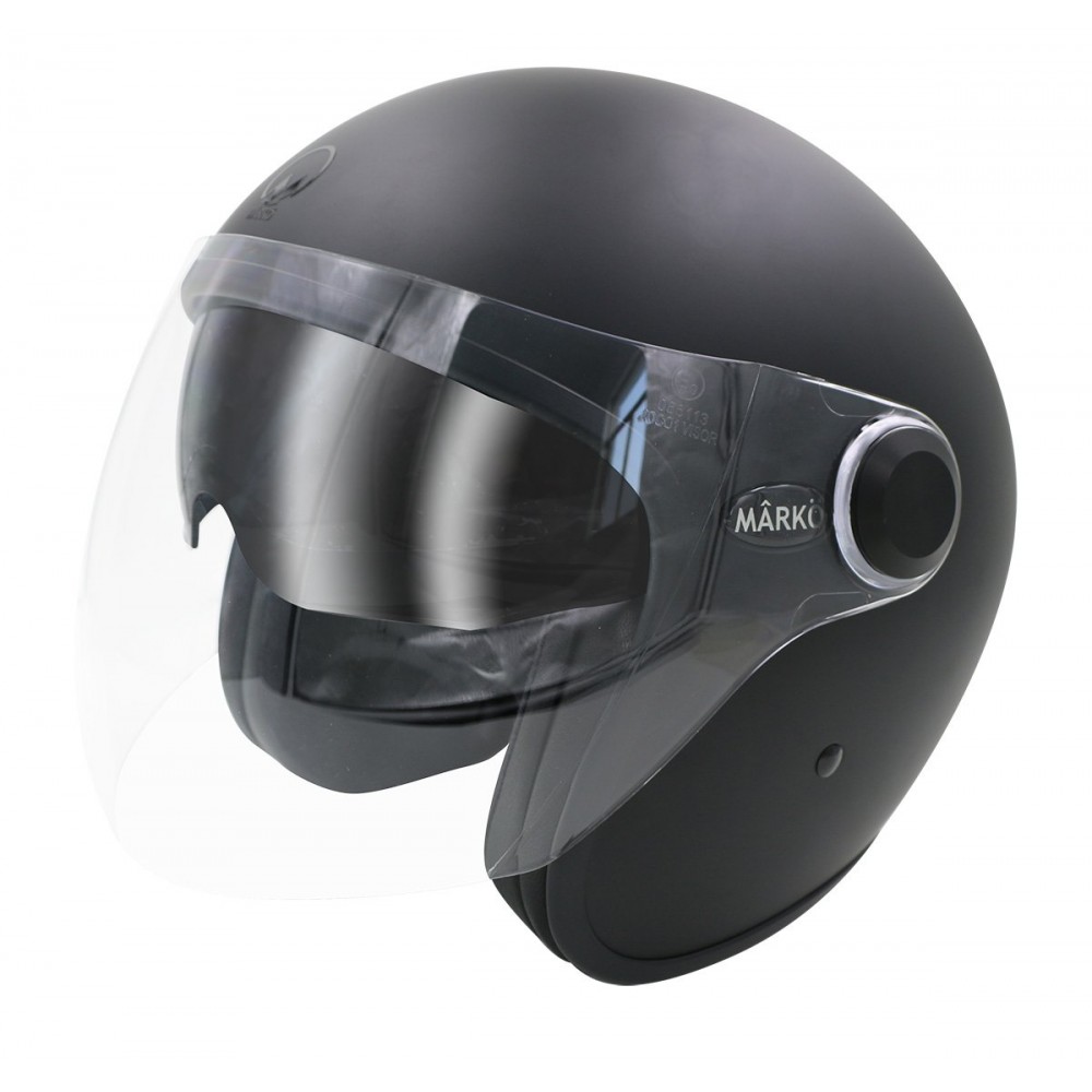 CASQUE JET THE CLASSIC - MÂRKÖ (Noir mat) 2XL