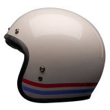 Casque moto Jet Homme BELL Custom 500 stripes pearl