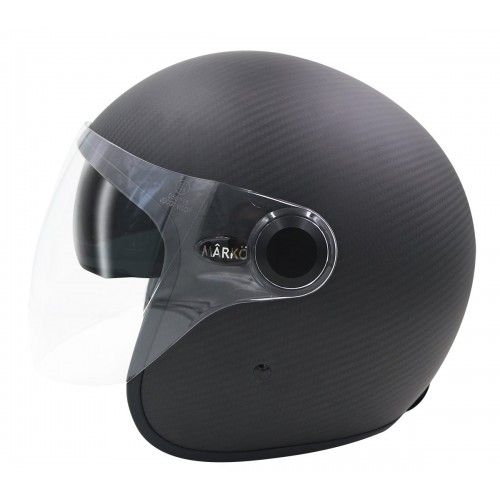 Casque Jet MÂRKÖ Boreal Carbone mat