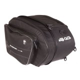 Saddle bag VECTOR NOIR/ACIER - BAGSTER