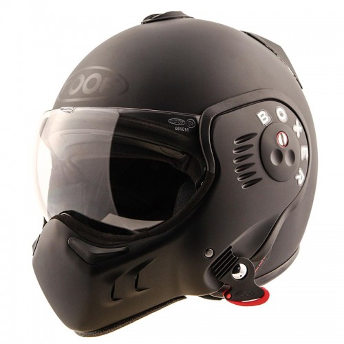 CASQUE RO5 BOXER V8 FULL BLACK - ROOF