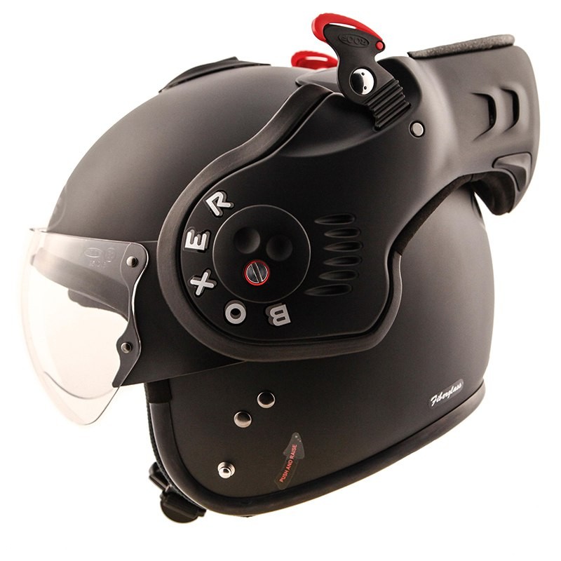 CASQUE RO5 BOXER V8 FULL BLACK - ROOF