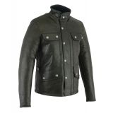 BLOUSON LE MONTE CARLO CUIR (Noir) - ORIGINAL DRIVER