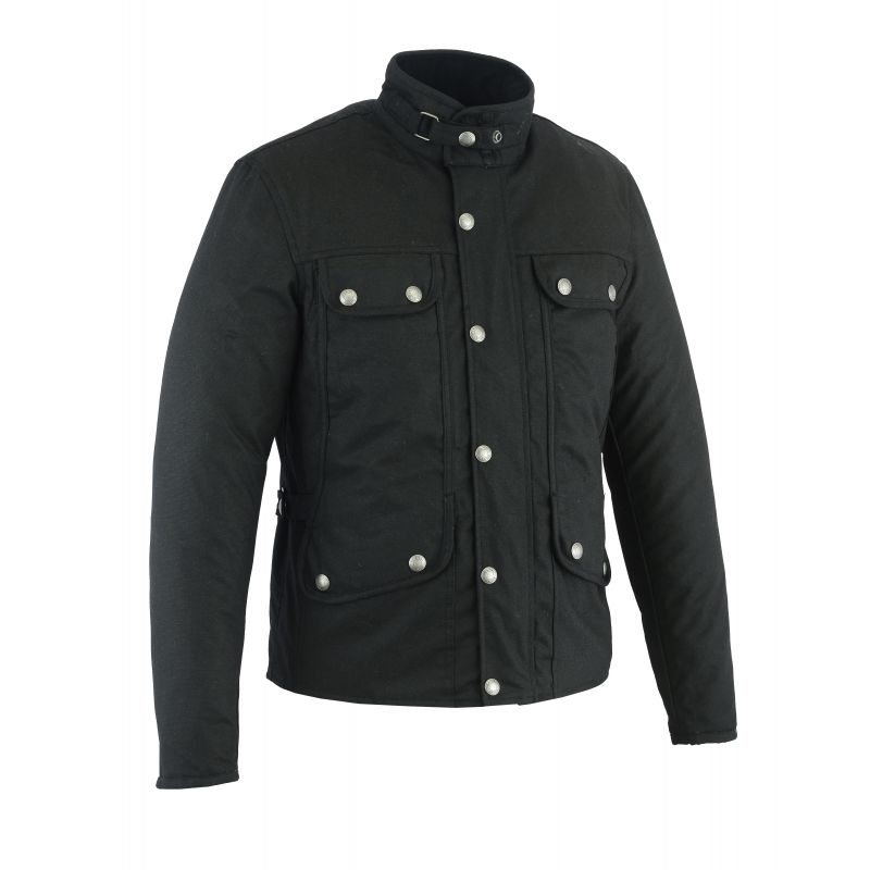 BLOUSON LE MONTE CARLO WAX (Noir) - ORIGINAL DRIVER