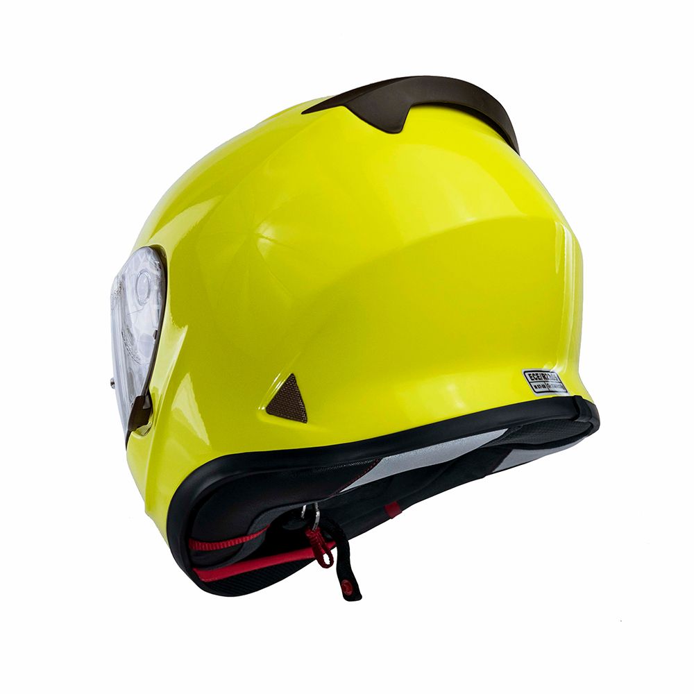 Casque intégral pour enfant STEALTH Jaune Fluo XXS