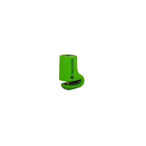 ANTIVOL Bloque-disque zamac vert PETIT model (pin de 5 mm) + Housse - FRANCE ANTIVOL