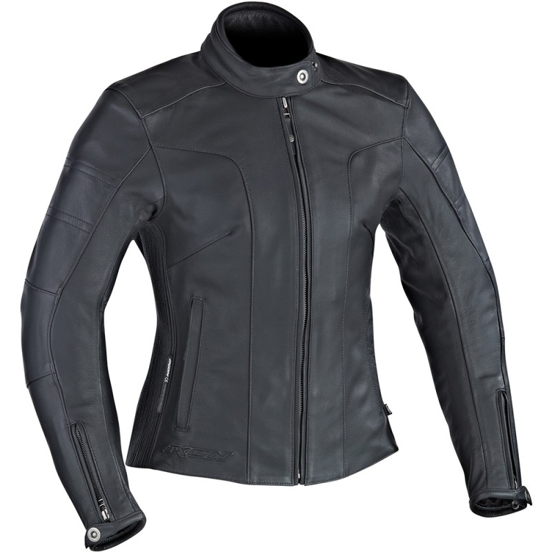 Blouson moto cuir Femme Ixon CRYSTAL SLICK