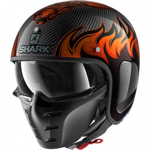 CASQUE S-DRAK CARBON DAGON-SHARK