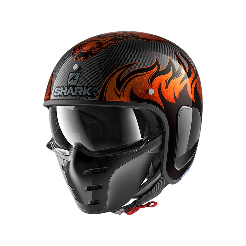 CASQUE S-DRAK CARBON DAGON-SHARK