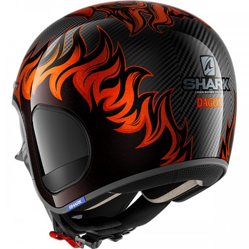 CASQUE S-DRAK CARBON DAGON-SHARK