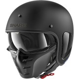 CASQUE S-DRAK BLANK MAT-SHARK