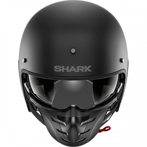 CASQUE S-DRAK BLANK MAT-SHARK