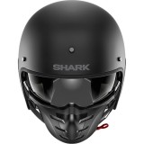 CASQUE S-DRAK BLANK MAT-SHARK