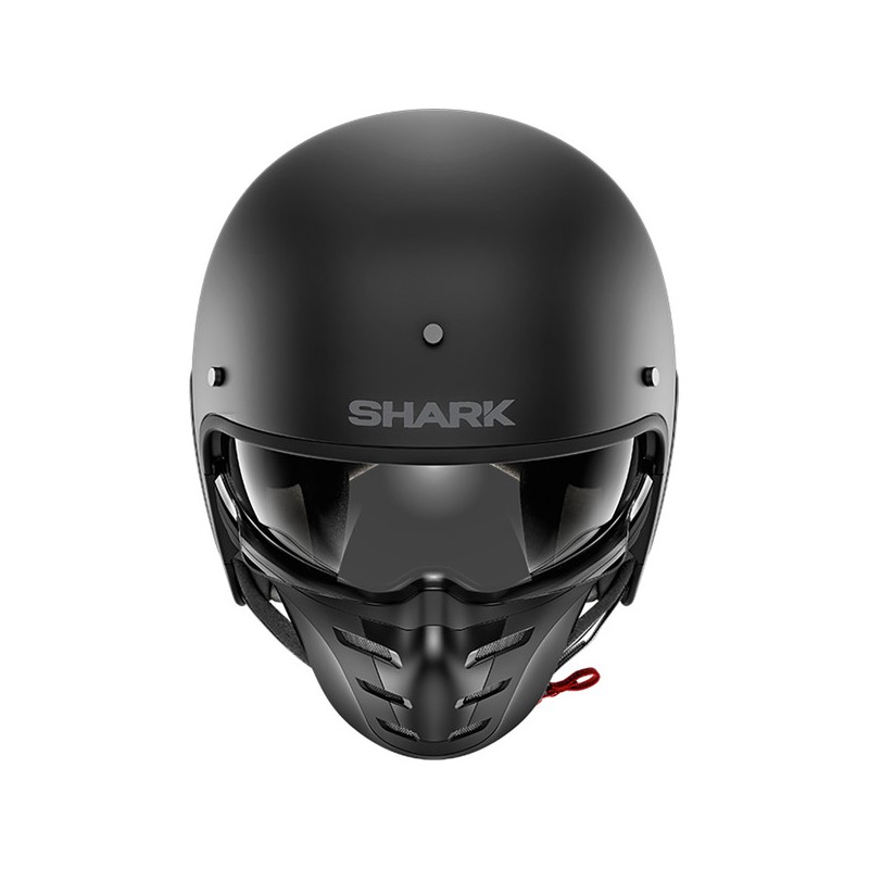 CASQUE S-DRAK BLANK MAT-SHARK