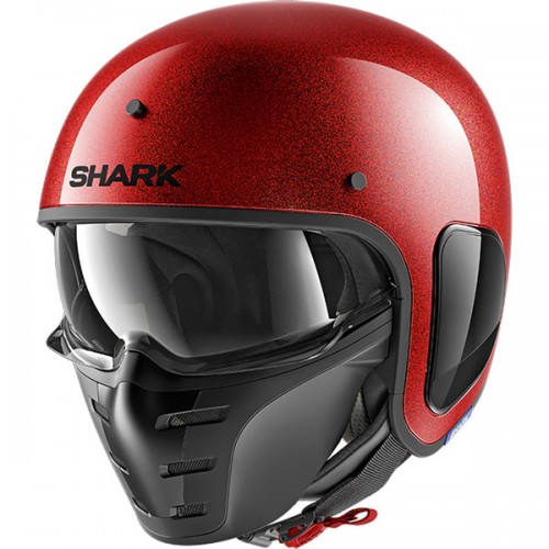 CASQUE S-DRAK BLANK GLITTER-SHARK