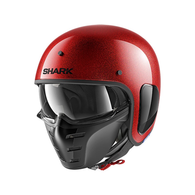 CASQUE S-DRAK BLANK GLITTER-SHARK