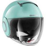 CASQUE SHARK NANO CRYSTAL BLANK-SHARK