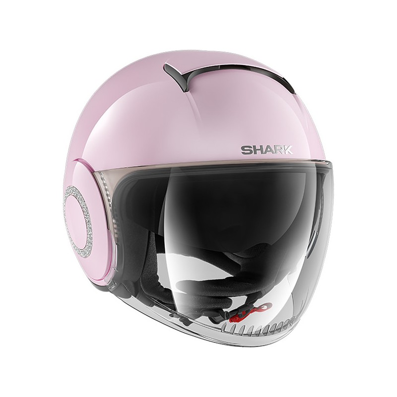 CASQUE SHARK NANO CRYSTAL BLANK-SHARK