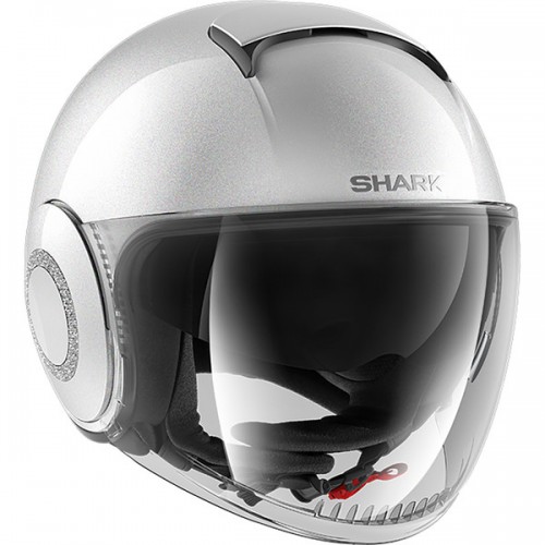 CASQUE SHARK NANO CRYSTAL BLANK-SHARK