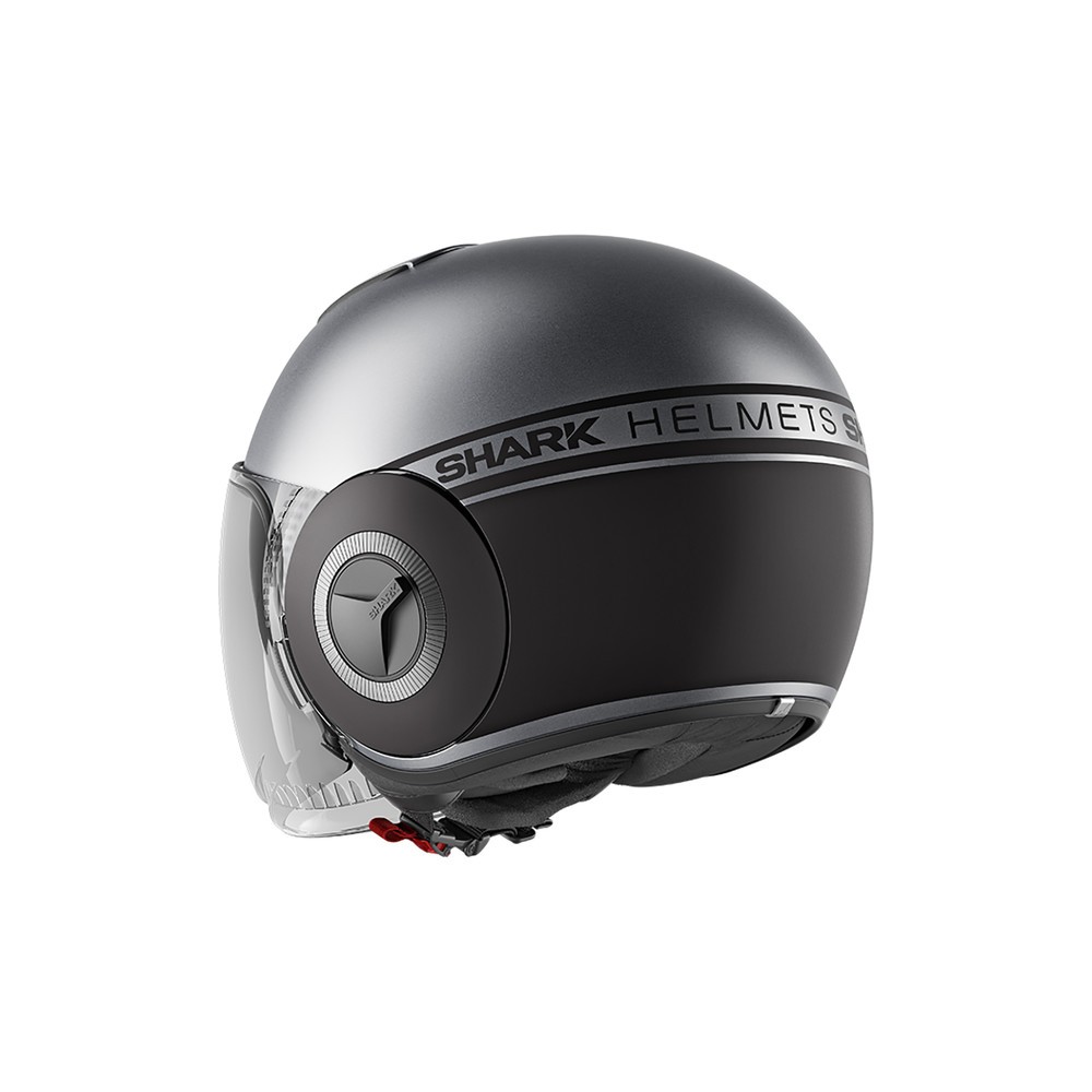 Casque Moto Jet Shark SHARK NANO STREET NEON Gris Perle Perle