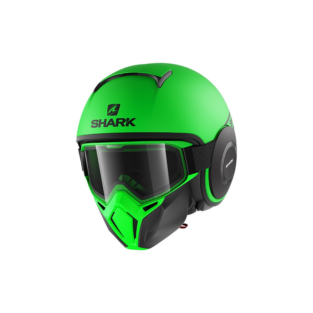  Shark Casque moto STREET DRAK NEON SERIE MAT OKK