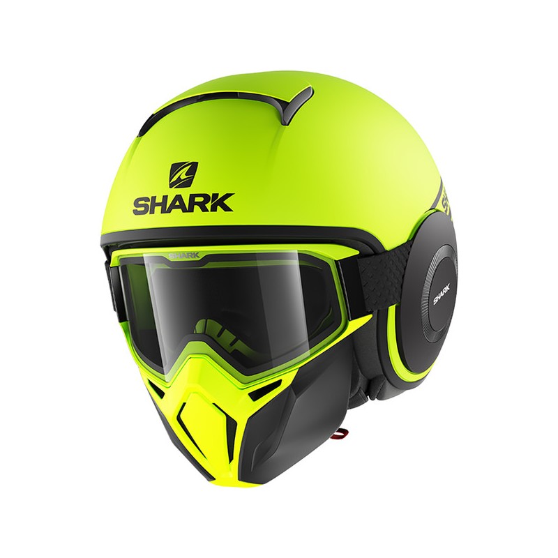 CASQUE STREET DRAK NEON SERIE MAT-SHARK