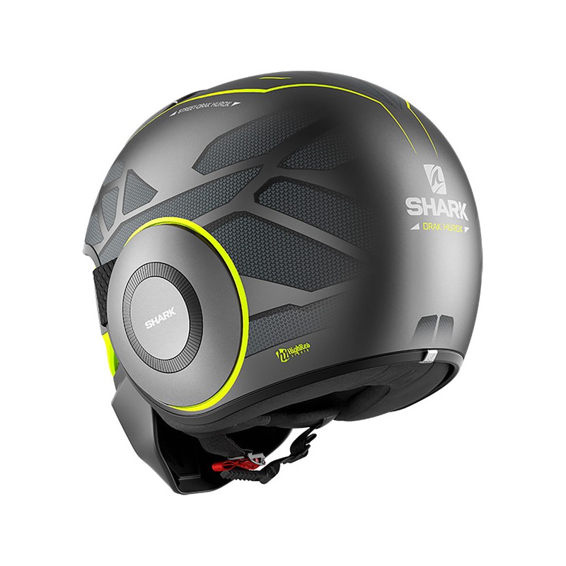 CASQUE STREET DRAK HUROK MAT-SHARK