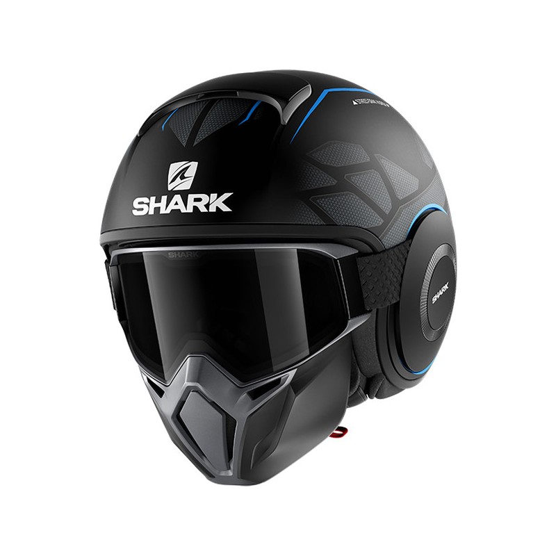 CASQUE STREET DRAK HUROK MAT-SHARK