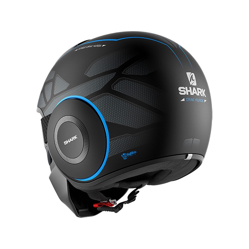 CASQUE STREET DRAK HUROK MAT-SHARK