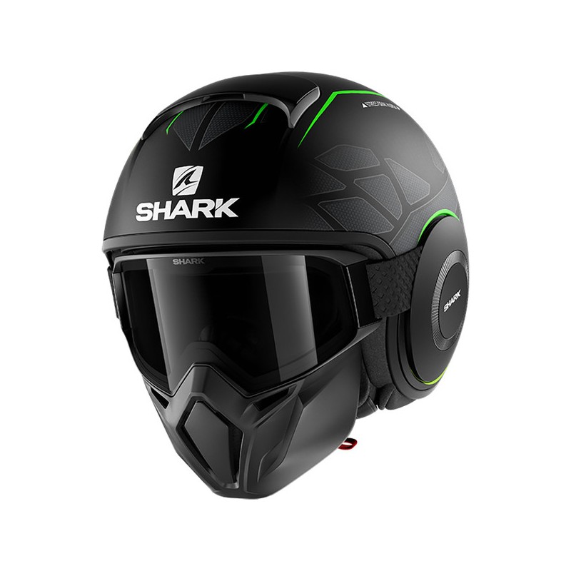 CASQUE STREET DRAK HUROK MAT-SHARK