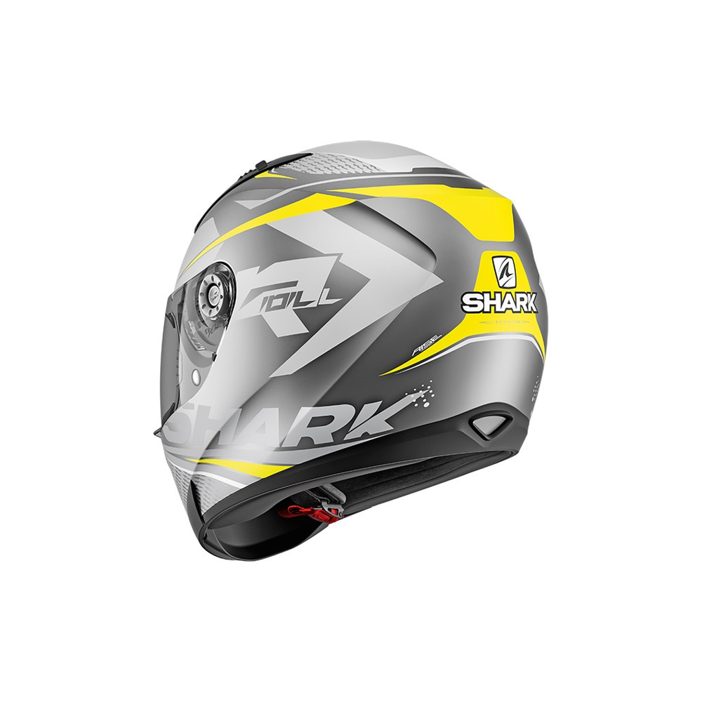 Casque Moto Shark Ridill Blank Noir Mat Intégral