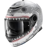 CASQUE SPARTAN 1.2 LORENZO WHT MAT-SHARK