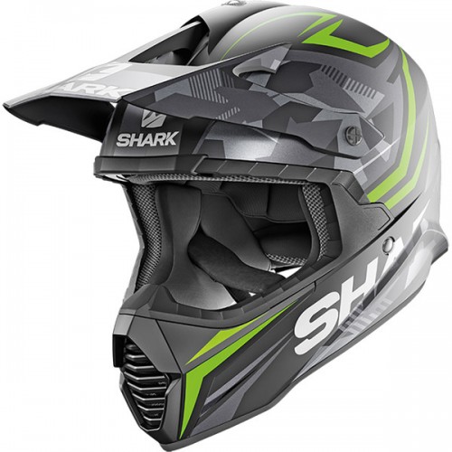 CASQUE CROSS VARIAL TIXIER MAT-SHARK