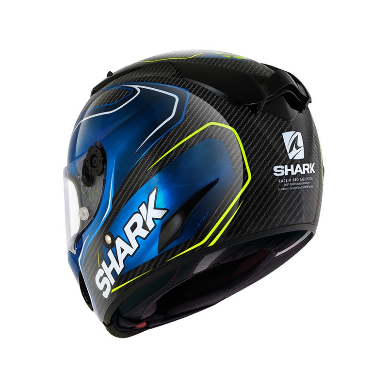 CASQUE RACE-R PRO CARB GUINTOLI-SHARK