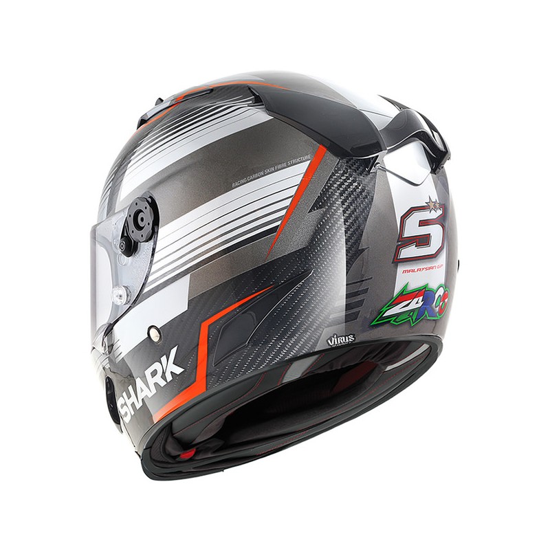 CASQUE RACE-R PC ZARCO MALAYS. GP-SHARK