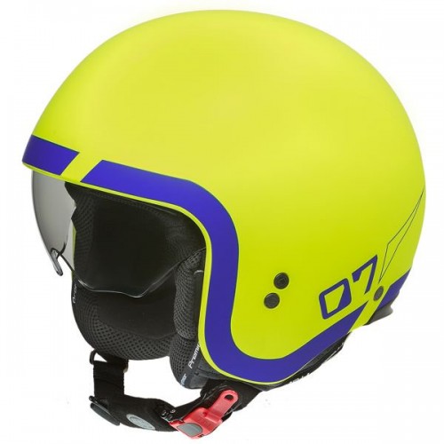 CASQUE MOTO JET ROCKER LNFLUO BM-PREMIER