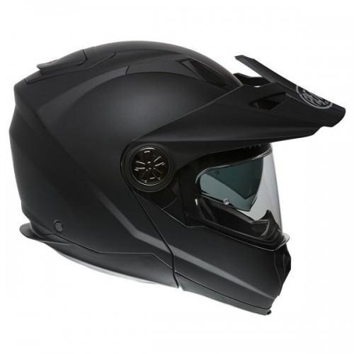 CASQUE MOTO MODULABLE XTRAIL U9BM NOIR MAT-PREMIER