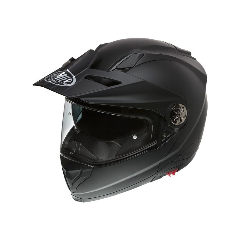 CASQUE MOTO MODULABLE XTRAIL U9BM NOIR MAT-PREMIER