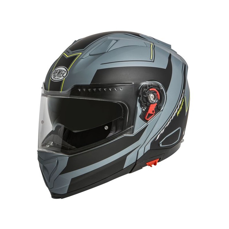 CASQUE MOTO MODULABLE DELTA RGYGREYBM-PREMIER