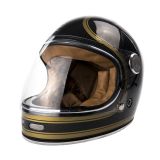 CASQUE INTEGRAL FULL MOON CARBON - MÂRKÖ (Noir/Or)