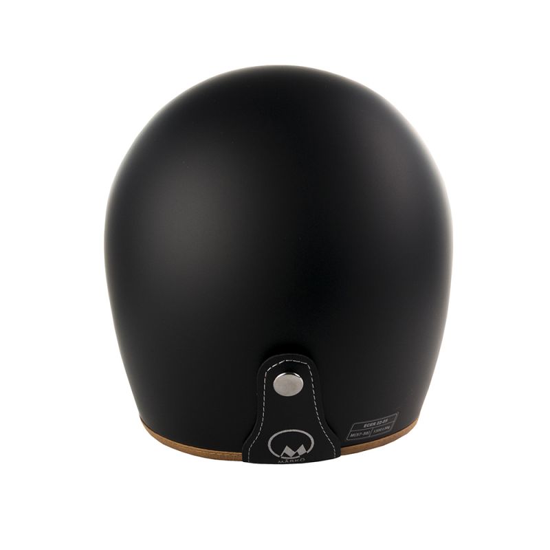 CASQUE INTEGRAL FULL MOON - MÂRKÖ (Noir Mat/Marron)