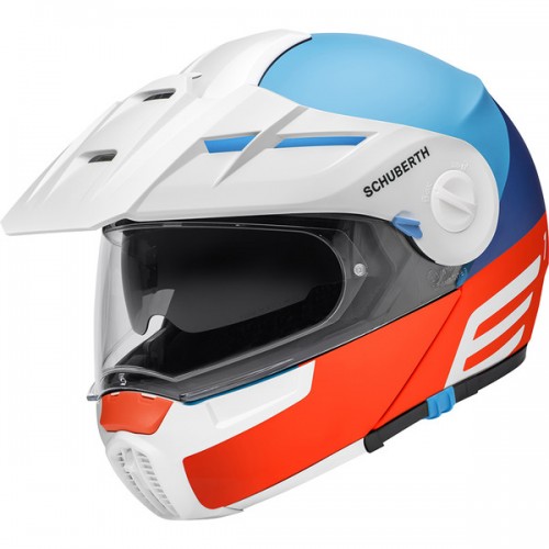 CASQUE E1 ECE Cut Blue-SCHUBERTH