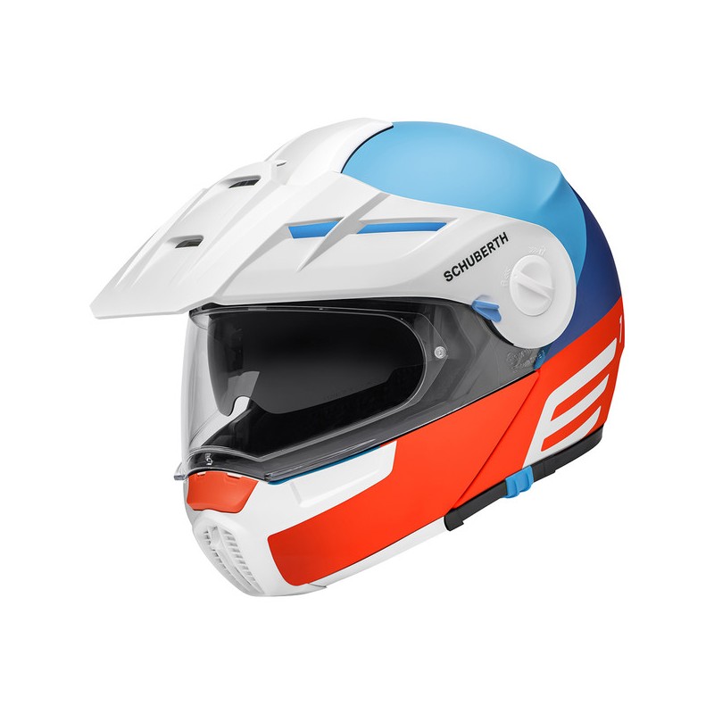 CASQUE E1 ECE Cut Blue-SCHUBERTH