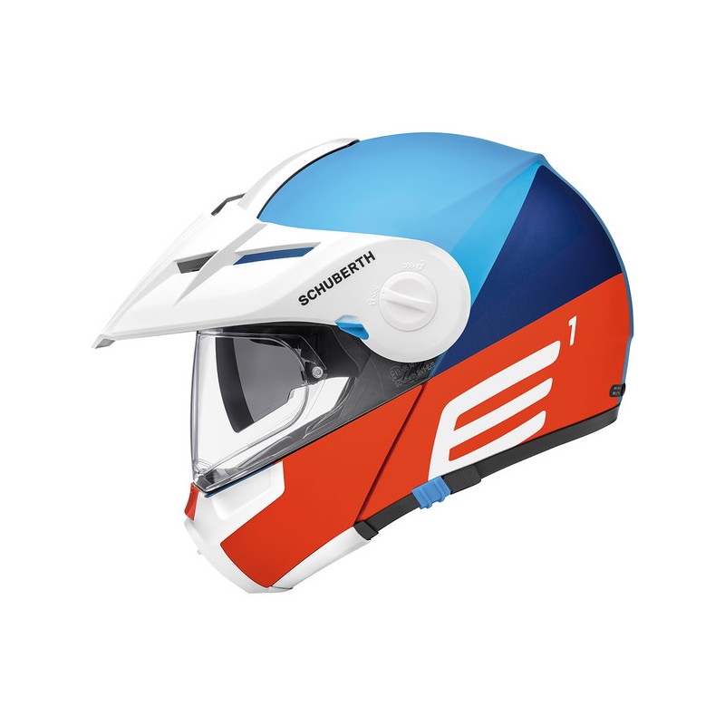 CASQUE E1 ECE Cut Blue-SCHUBERTH