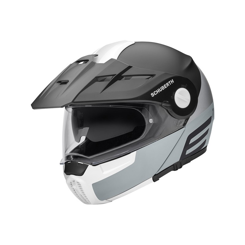 CASQUE E1 ECE Cut Grey-SCHUBERTH