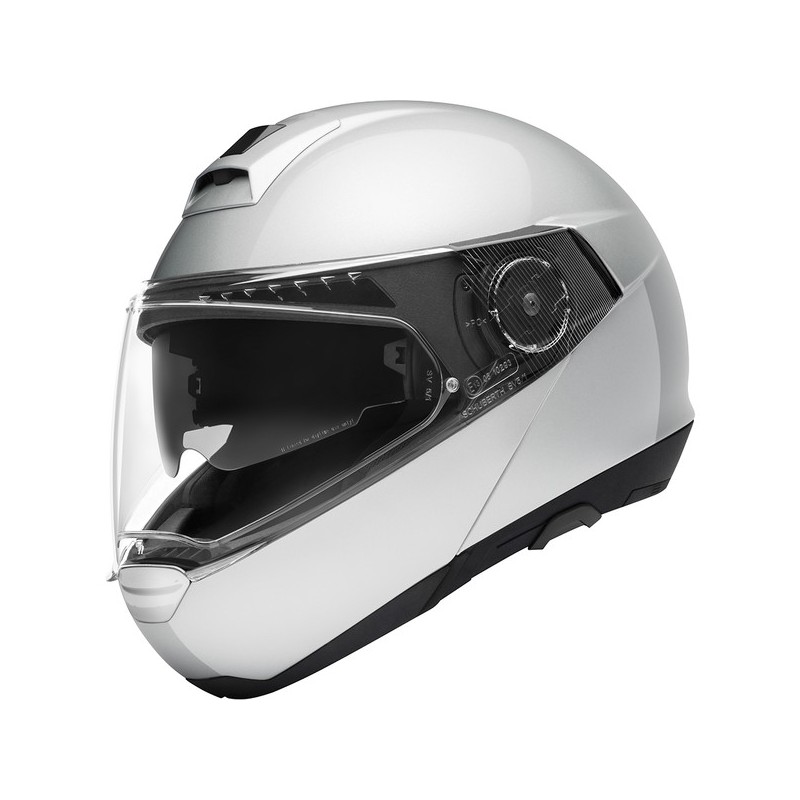 CASQUE C4 PRO ECE Glossy Silver-SCHUBERTH