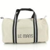 24H Le Mans LEGENDE - Sac forme polochon beige