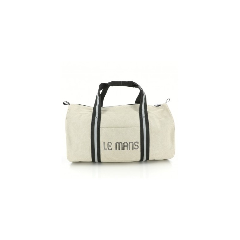 24H Le Mans LEGENDE - Sac forme polochon beige