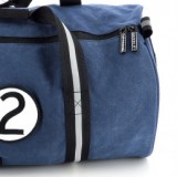 24H Le Mans LEGENDE - Sac forme polochon bleu